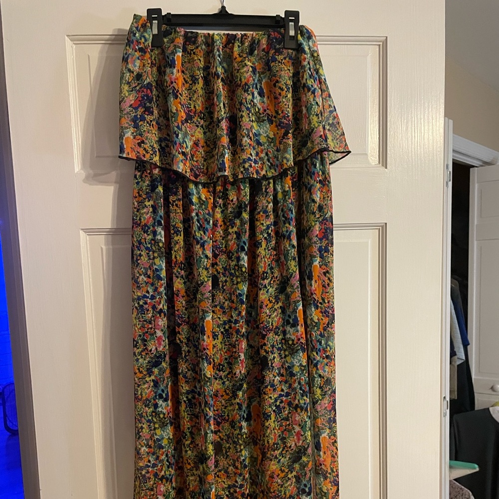 Dainty Hooligan Strapless Lined Maxi